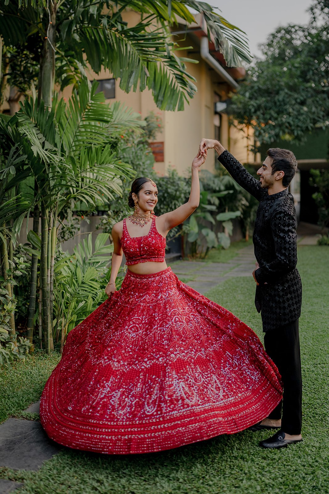 Classic Bridal Red Lehenga