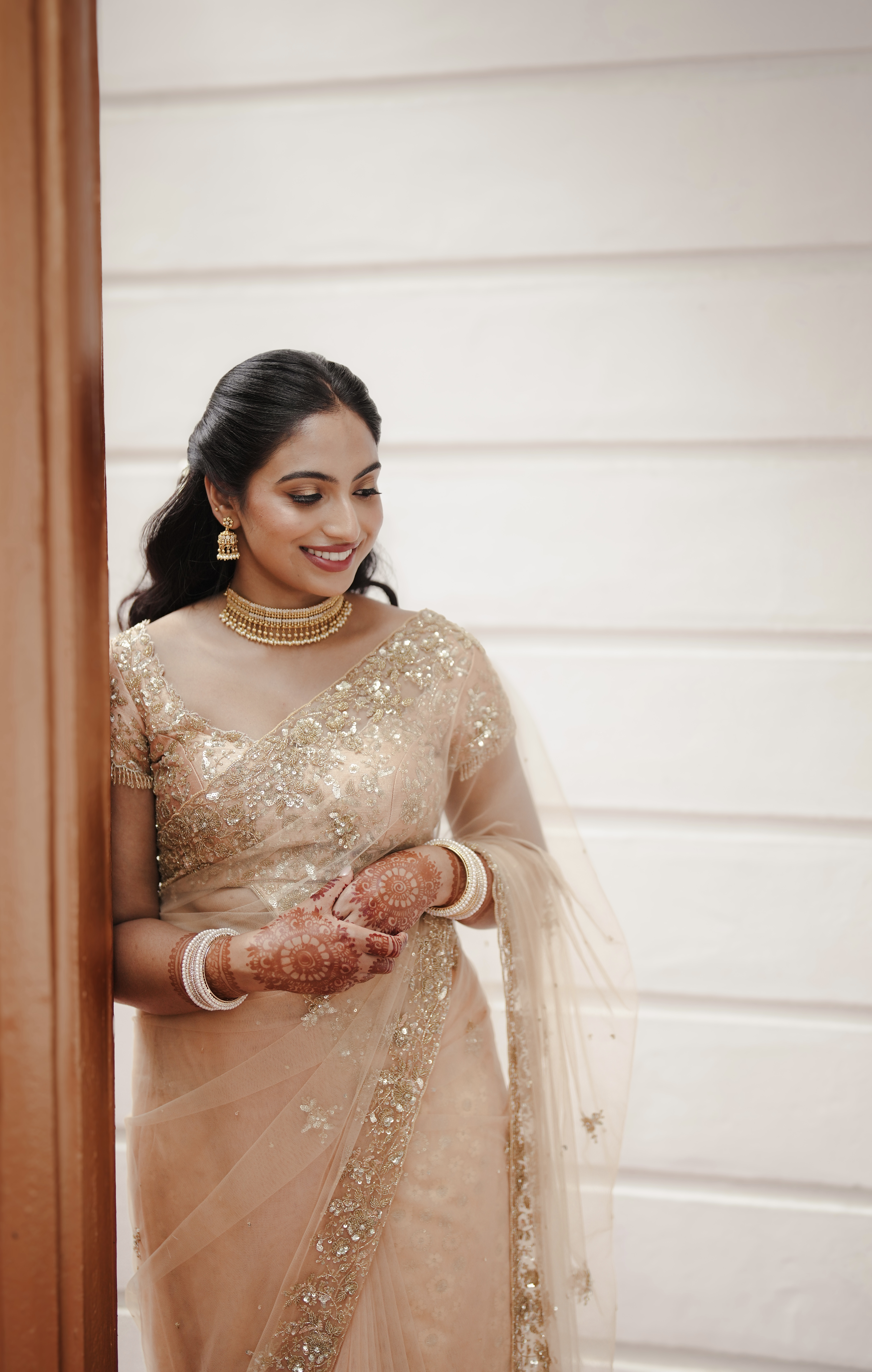 Bridal Tulle Saree